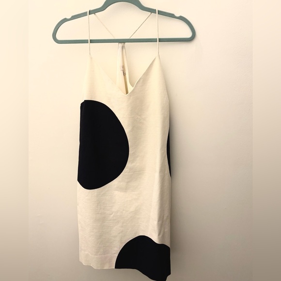 J. Crew Big Dot Black and White Dress - Picture 3 of 8